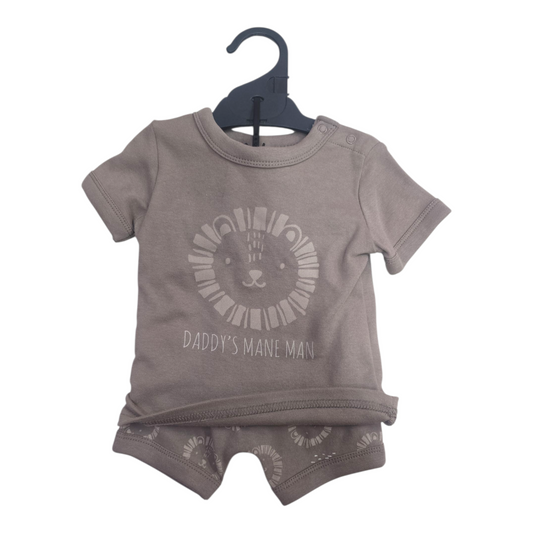 Brown Lion Pair -(size 6-12M)