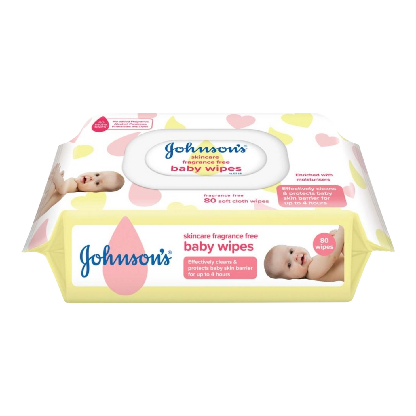 Johnson's skincare baby wipes