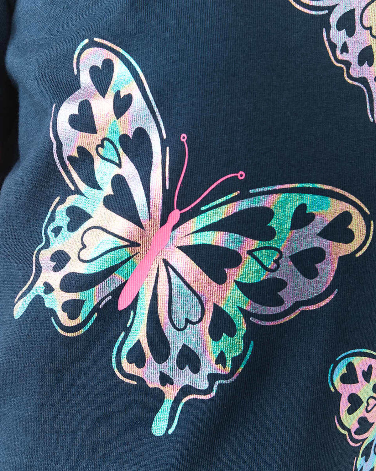 Short Sleeve Placement Print T-shirt -(size 1-2Y)