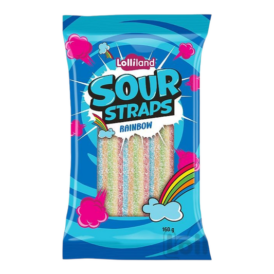 Sour Straps Rainbow 160G