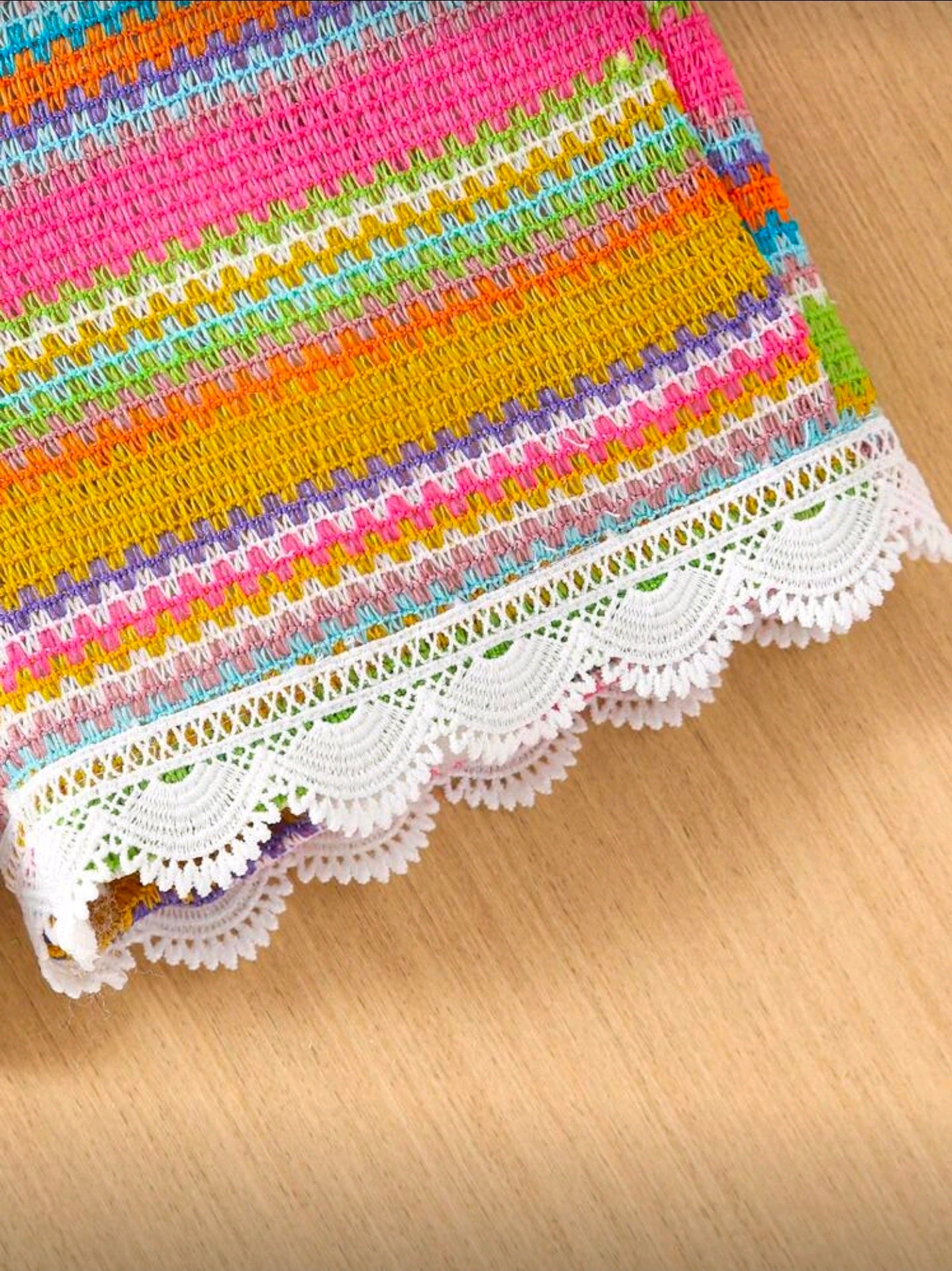 2pcs Baby Girls Summer Tasseled Camisole Top And Shorts Set