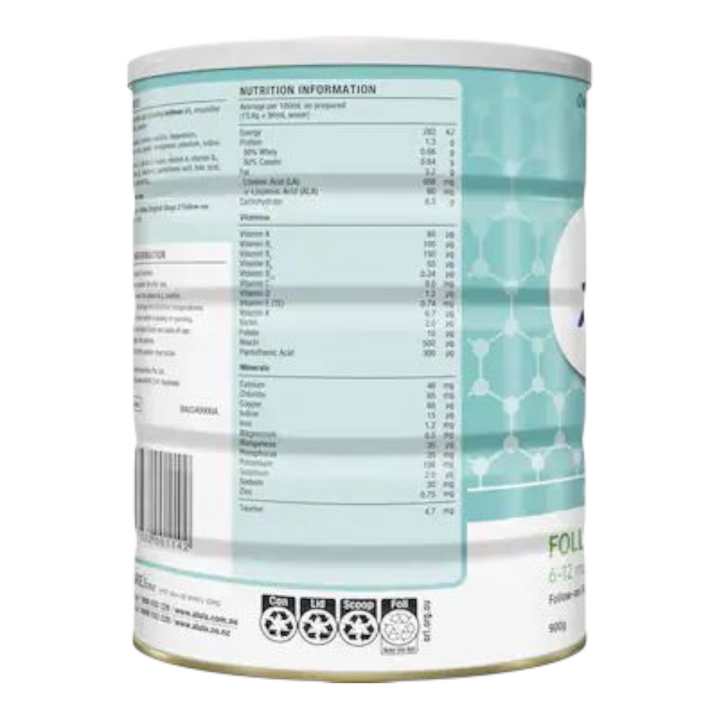 Alula Original Follow On Infant Formula 6-12M 900g